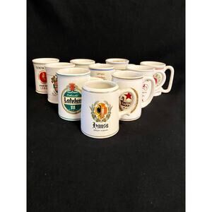 Set of 10 Limited Edition Mini Tankards | World’s Greatest Breweries Collection